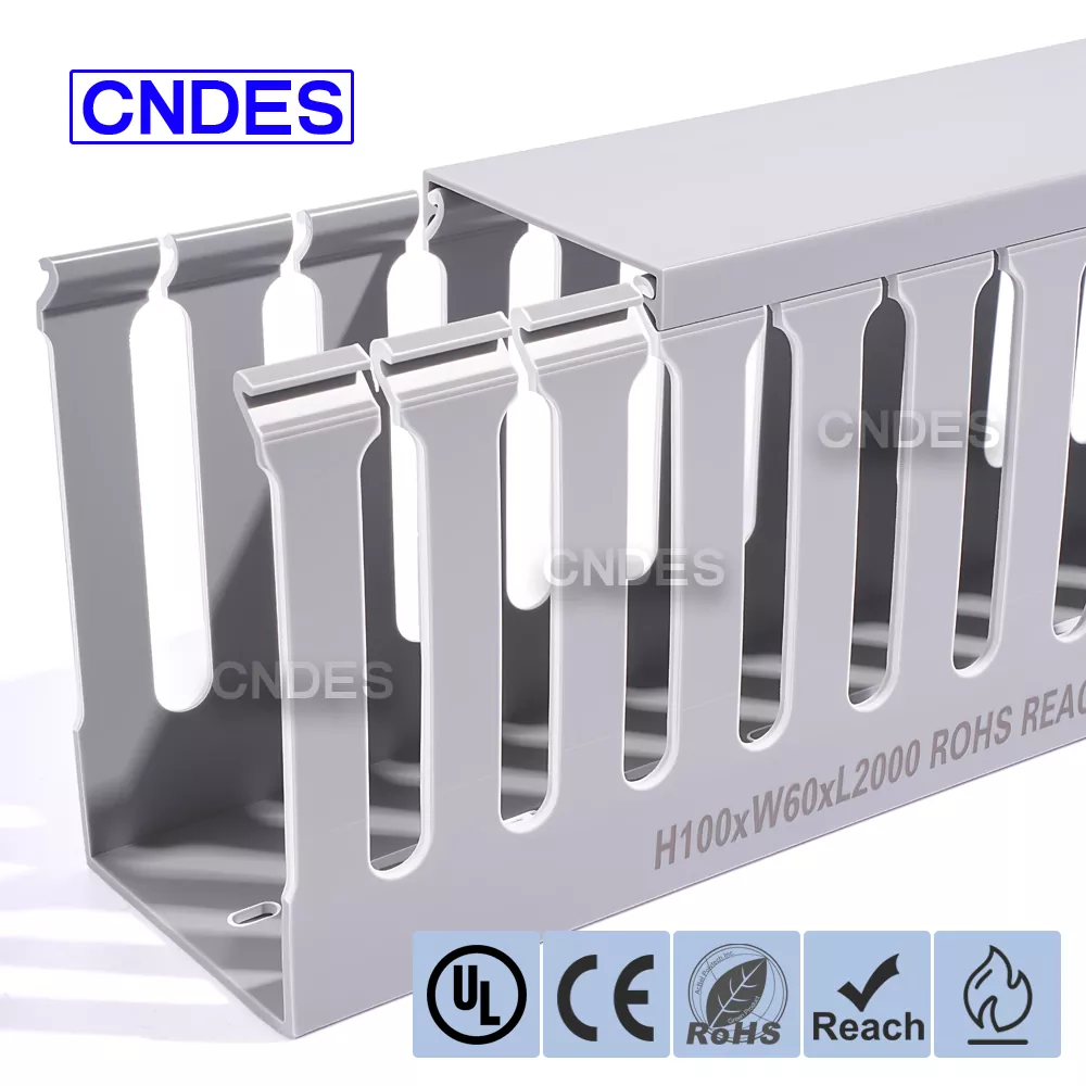 Elektrik Panelləri üçün 100×60 PVC Kanal