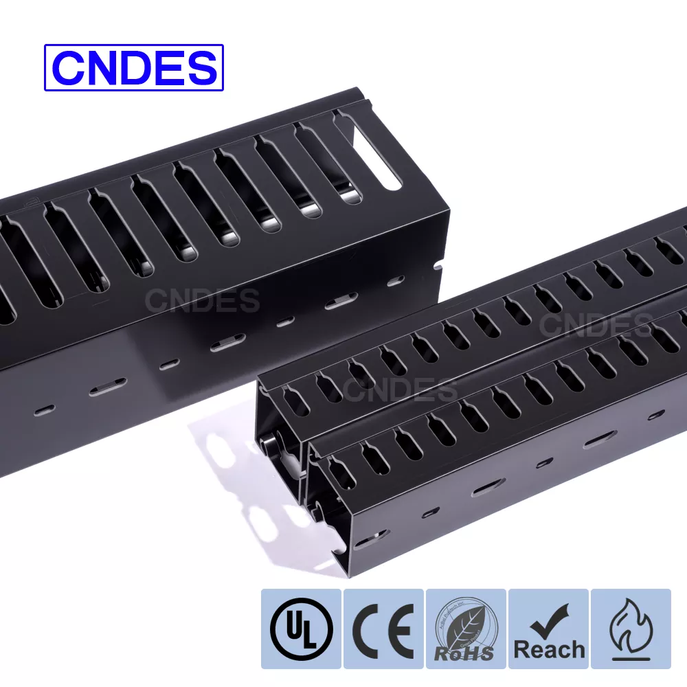 Qara Yivli PVC Naqil Kanalı Qara Yivli PVC Naqil Kanalı